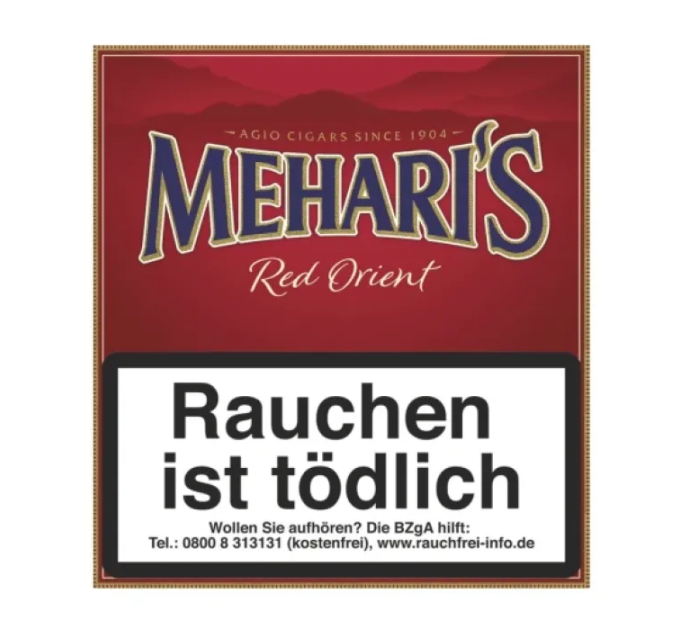 Сигарили Mehari`s Red Orient 20шт
